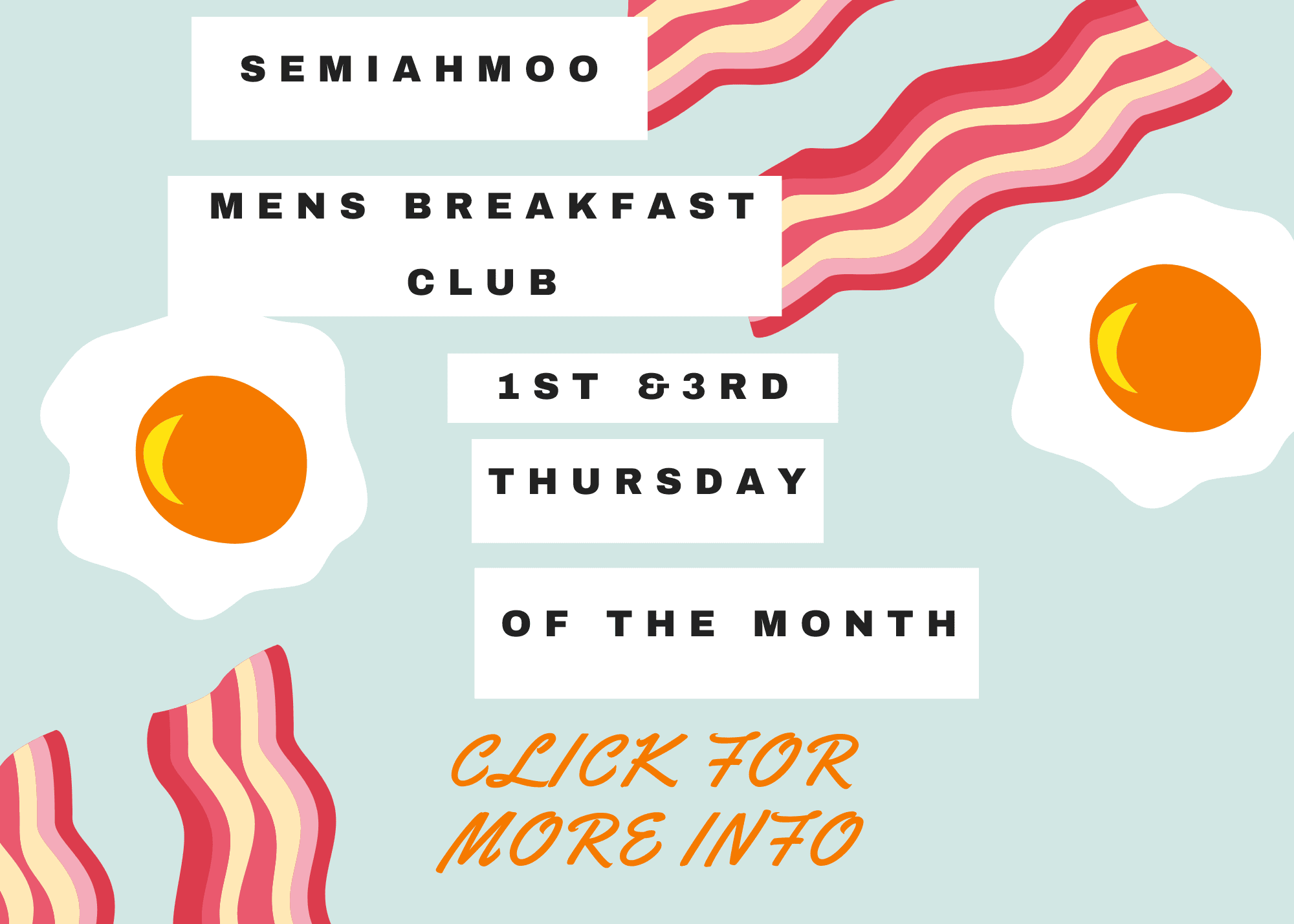 Men's Breakfast club add