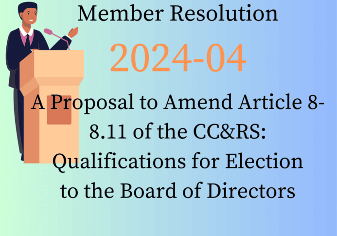 Member Resolution 2024-04